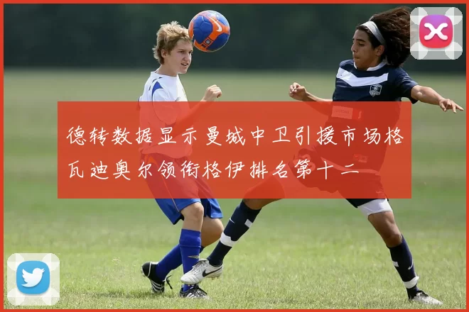 德转数据显示曼城中卫引援市场格瓦迪奥尔领衔格伊排名第十二