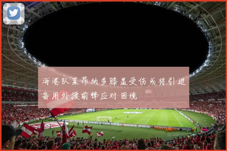 海港队莱昂纳多膝盖受伤或将引进备用外援前锋应对困境